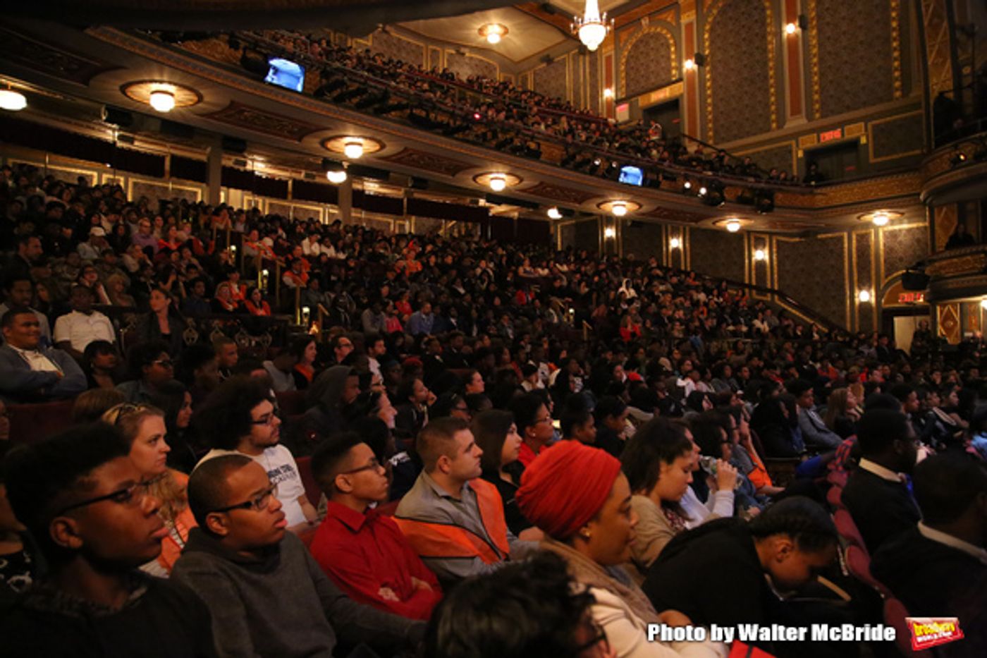 Photo Coverage: NYC High School Students Arrive for HAMILTON's Next #EduHam! Photo Coverage: NYC High School Students Arrive for HAMILTON's Next #EduHam! Image