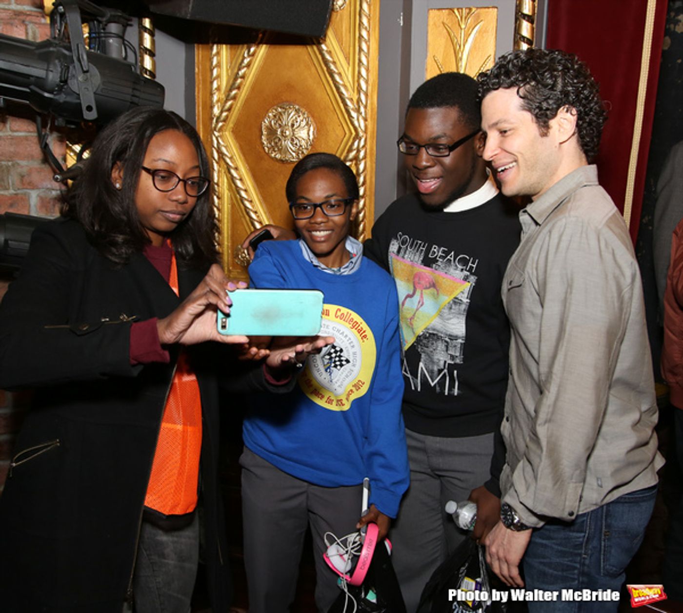 Photo Coverage: NYC High School Students Arrive for HAMILTON's Next #EduHam! Photo Coverage: NYC High School Students Arrive for HAMILTON's Next #EduHam! Image