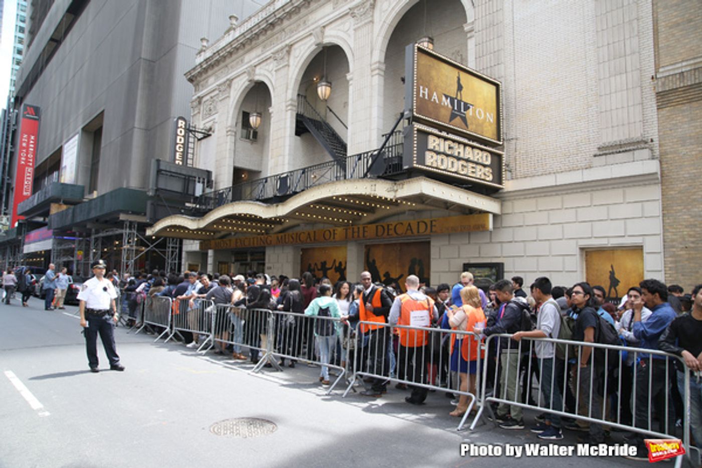 Photo Coverage: NYC High School Students Arrive for HAMILTON's Next #EduHam! Photo Coverage: NYC High School Students Arrive for HAMILTON's Next #EduHam! Image