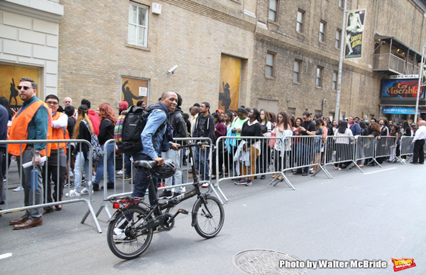 Photo Coverage: NYC High School Students Arrive for HAMILTON's Next #EduHam! Photo Coverage: NYC High School Students Arrive for HAMILTON's Next #EduHam! Image