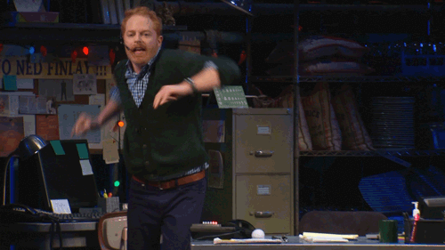 BWW Exclusive: FULLY COMMITTED's Jesse Tyler Fergusson Gets GIFfed!  Image