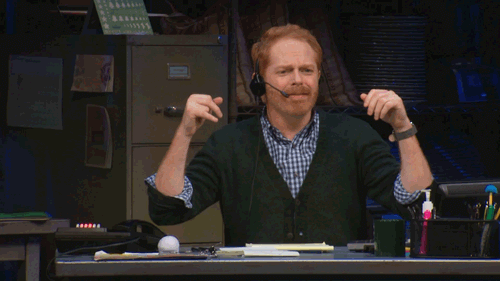 BWW Exclusive: FULLY COMMITTED's Jesse Tyler Fergusson Gets GIFfed!  Image