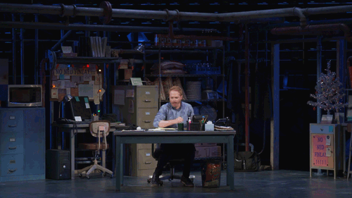 BWW Exclusive: FULLY COMMITTED's Jesse Tyler Fergusson Gets GIFfed!  Image