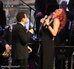 Michael Feinstein & Storm Large @ BroadwayWorld Michael Feinstein & Storm Large Photo