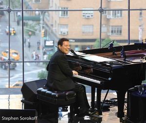 Michael Feinstein, Dick Robinson, Stephen Sorokoff Photo