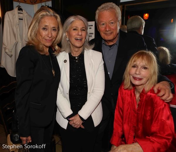 Eda Sorokoff, Jamie deRoy, Stephen Sorokoff, Sally Kellerman Photo