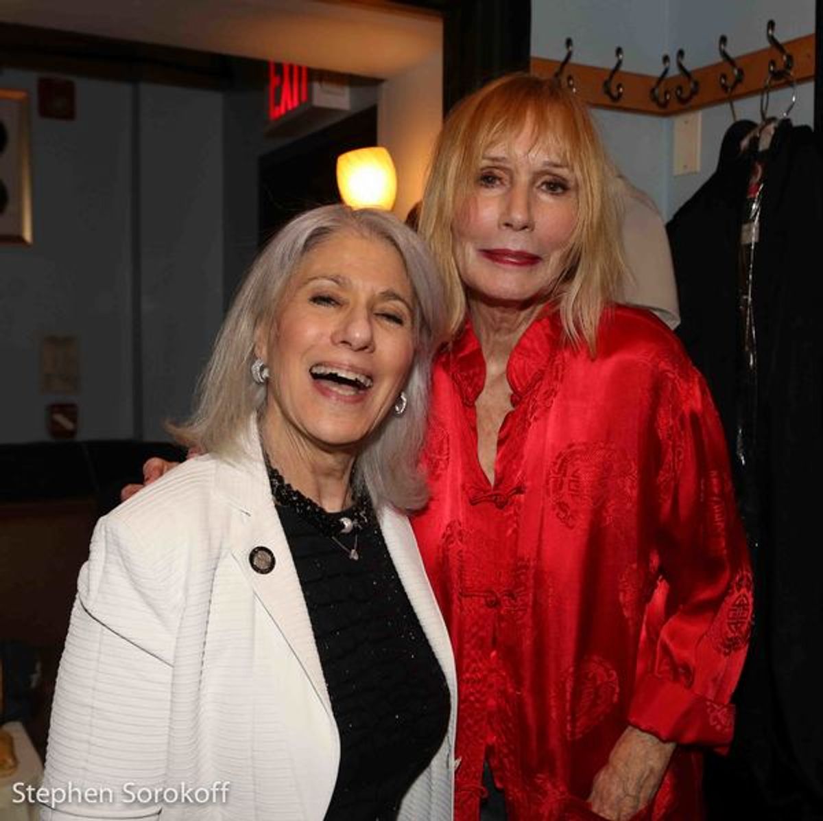 Jamie deRoy & Sally Kellerman at 