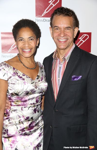 Allyson Tucker and Brian Stokes Mitchell  Photo