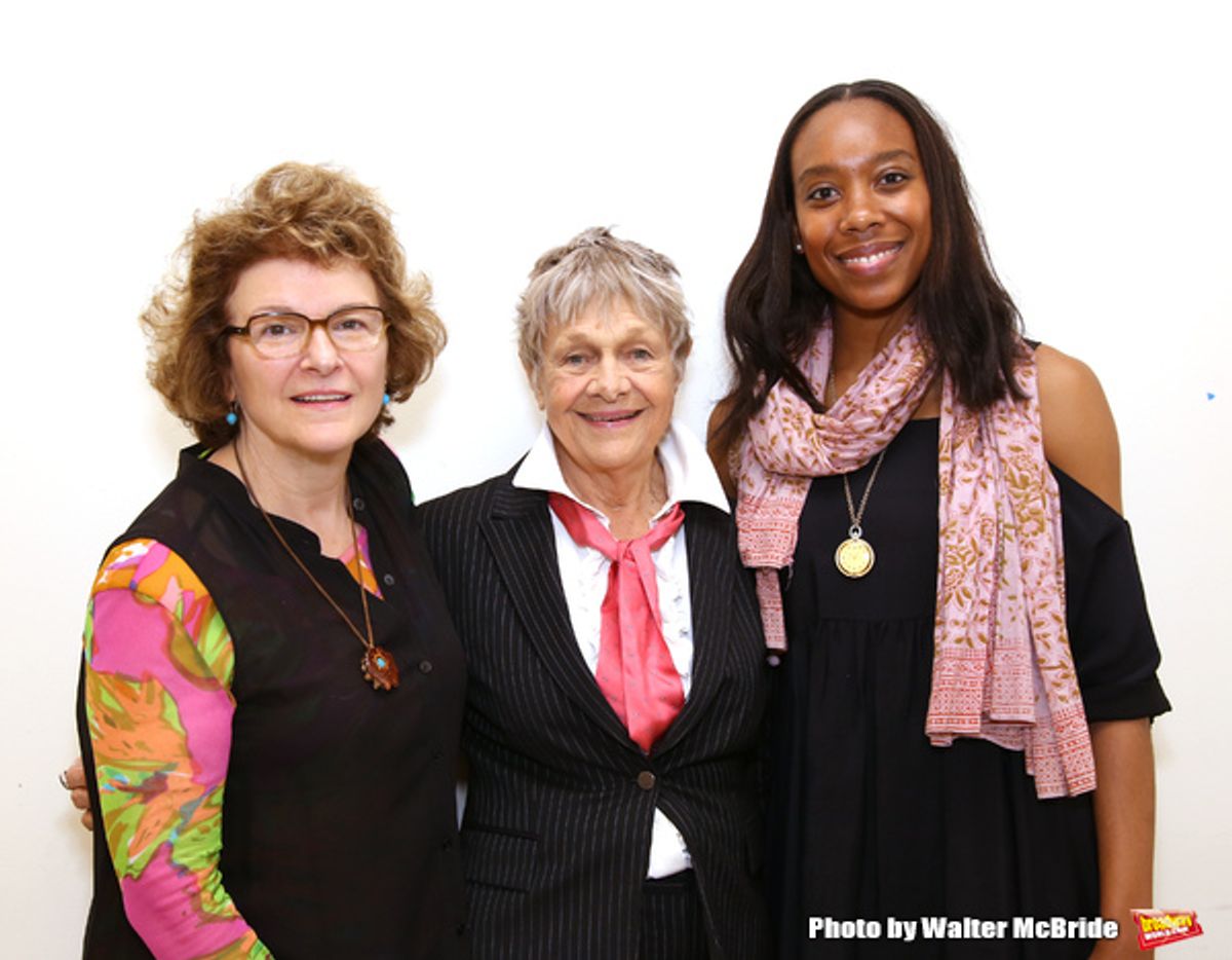 Angelina Fiordellisi, Estelle Parsons and Francesca Choy-Kee  at 