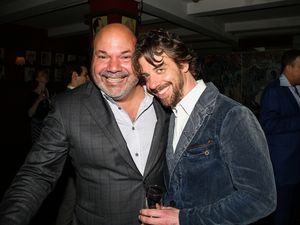 Casey Nicholaw, Christian Borle Photo
