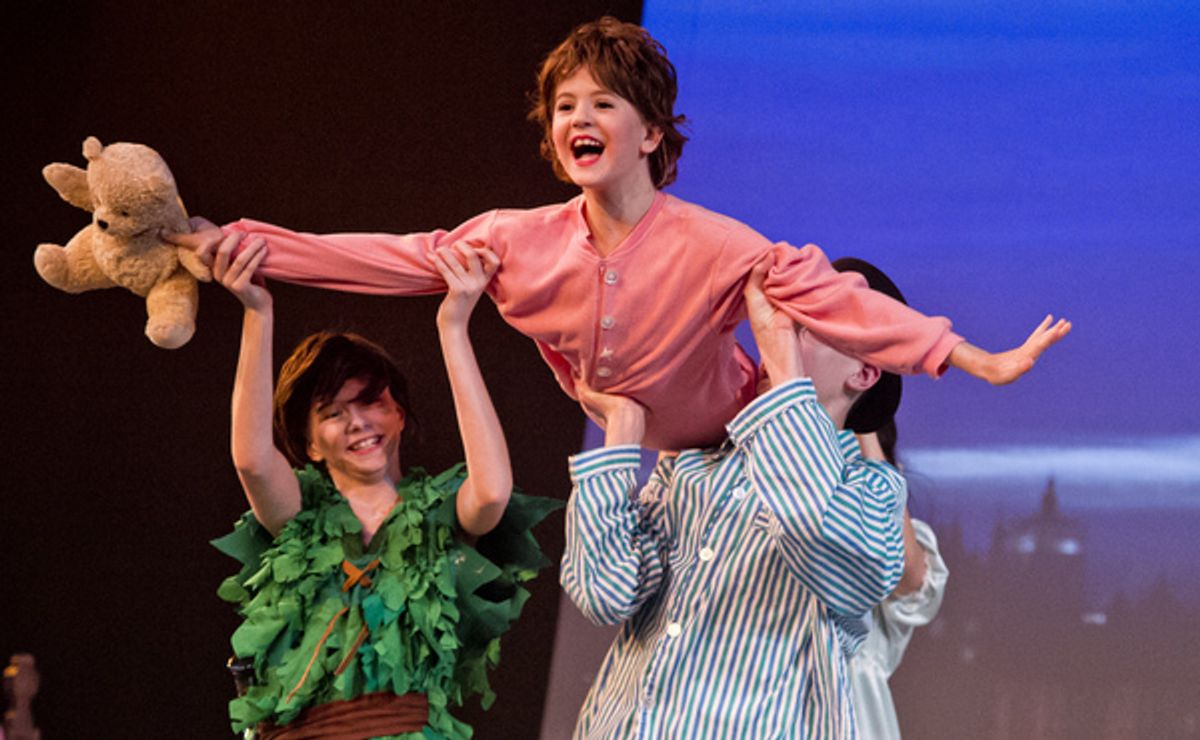 Madison Vaughn, Emily O'Steen and Zach Grymala at BWW Preview: PETER PAN at Chesapeake Theater At Harford Community College