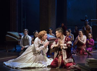 Marin Mazzie and Daniel Dae Kim Photo