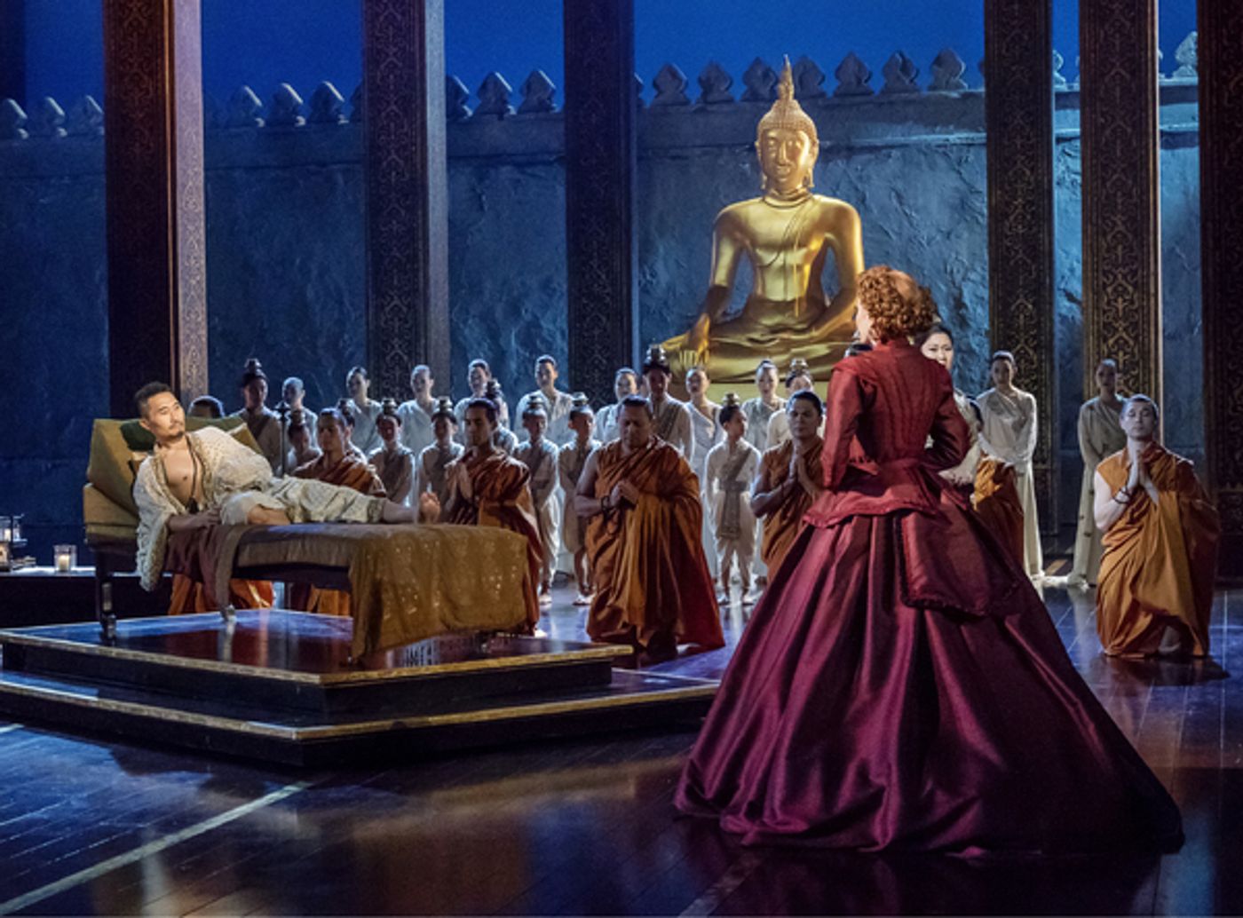 Photo Flash: Marin Mazzie & Daniel Dae Kim Step Into THE KING AND I on Broadway!  Image