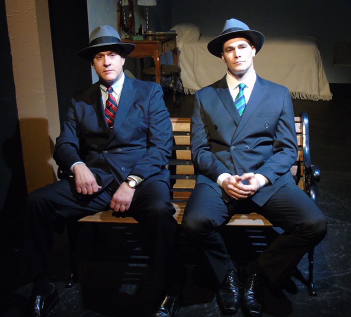 Chris Caldovino and Ethan McDowell at 