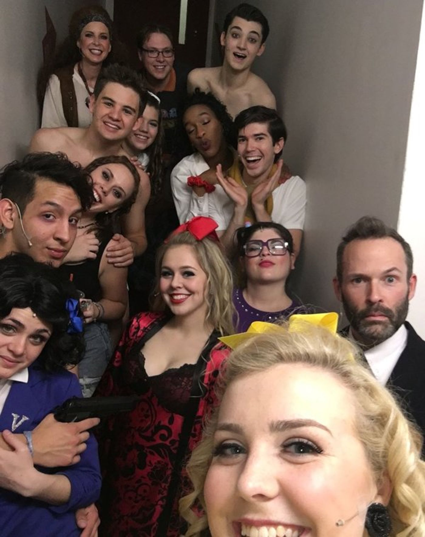 Photo Flash: THE KING AND I, SOMETHING ROTTEN! and More Casts Take Saturday Intermission Pics Photo Flash: THE KING AND I, SOMETHING ROTTEN! and More Casts Take Saturday Intermission Pics Image