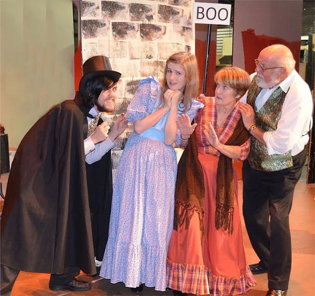 Ian Griffin, Lauren Hulatt, Gwen Browning, and Patrick McGinn at 