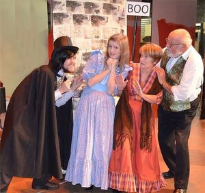 Ian Griffin, Lauren Hulatt, Gwen Browning, and Patrick McGinn @ BroadwayWorld Ian Griffin, Lauren Hulatt, Gwen Browning, and Patrick McGinn Photo