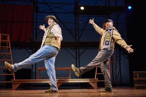 Justin Ness and Lynn Robert Berg @ BroadwayWorld Justin Ness and Lynn Robert Berg Photo