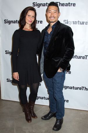 Florencia Lozano, Daniel Dae Kim Photo