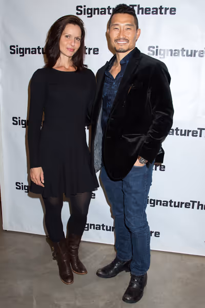 Florencia Lozano, Daniel Dae Kim Photo