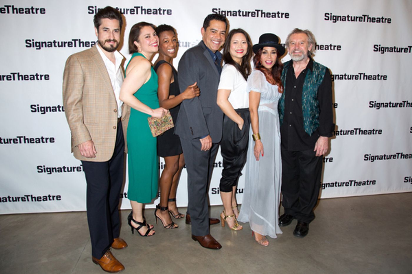 Photo Coverage: Signature Theatre Celebrates Opening Night of DAPHNE'S DIVE  Image