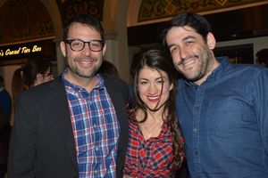 Steve Rosen, Sarah Stiles and Evan Cabnet @ BroadwayWorld Steve Rosen, Sarah Stiles and Evan Cabnet Photo