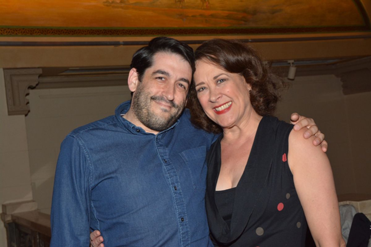 Evan Cabnet and Karen Ziemba at 