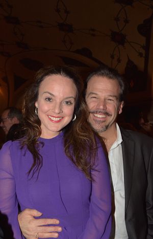 Melissa Errico and Richard Troxell @ BroadwayWorld Melissa Errico and Richard Troxell Photo