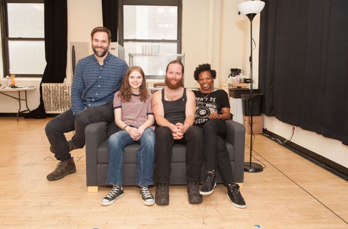 Photo Flash: In Rehearsal for Adam Rapp's THE PURPLE LIGHTS OF JOPPA ILLINOIS at Atlantic Theater Compny  Image