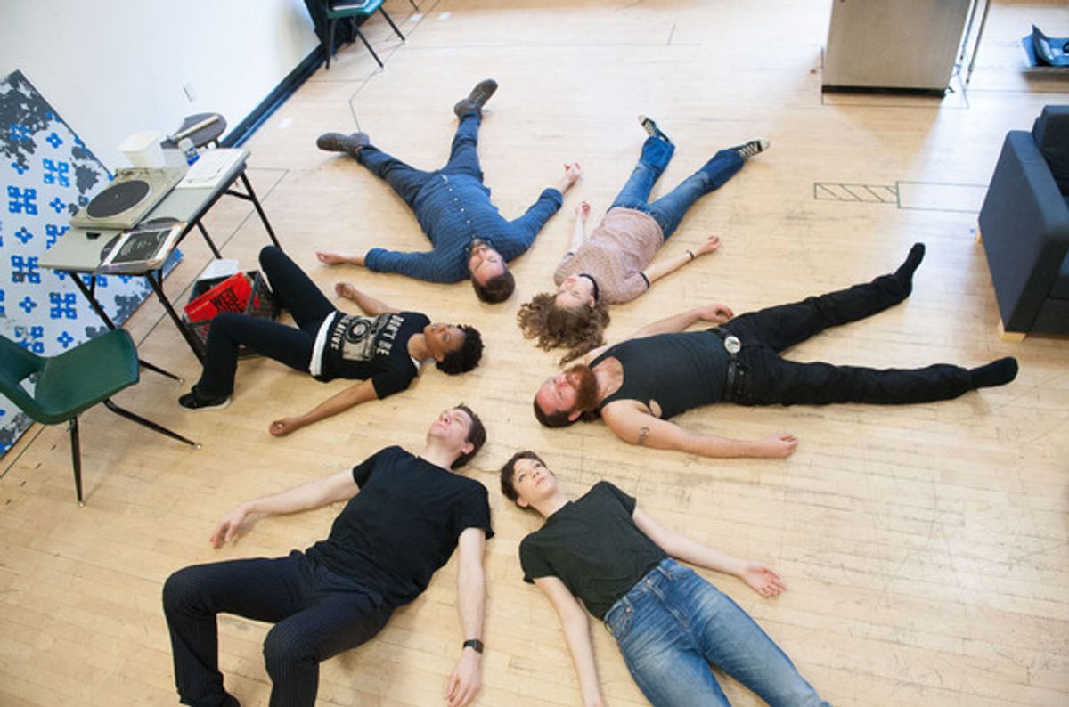 Adam Rapp, Susan Heyward, Connor Barrett, Katherine Reis, William Apps, Anne Haney at 