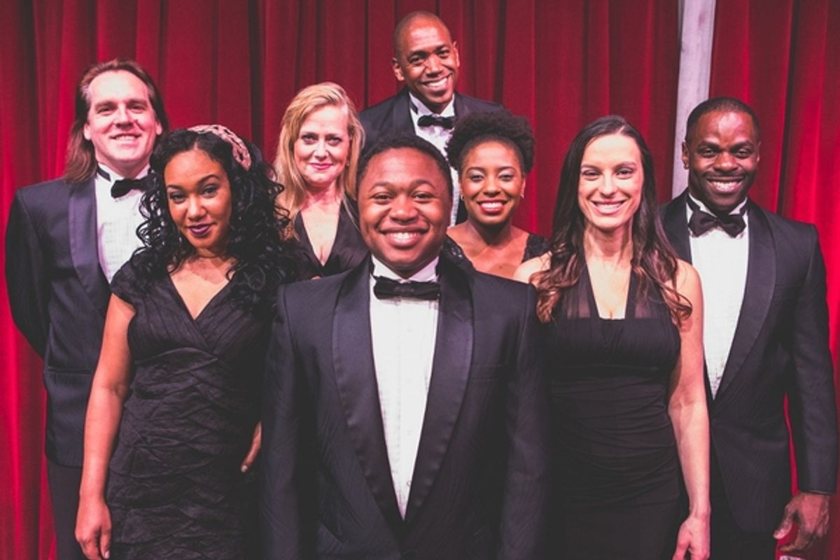 Bruce Haasl, Ashanti Proctor, Nancy Hebert, Loucas Curry, Eric Clausell, Ashley Jackson, Melanie Gladstone, Jermaine Lindsday at 