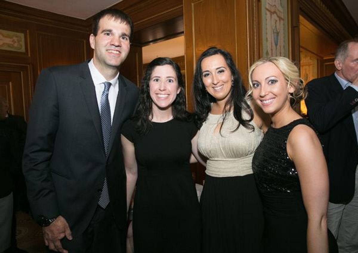 Carl Buher and family at 