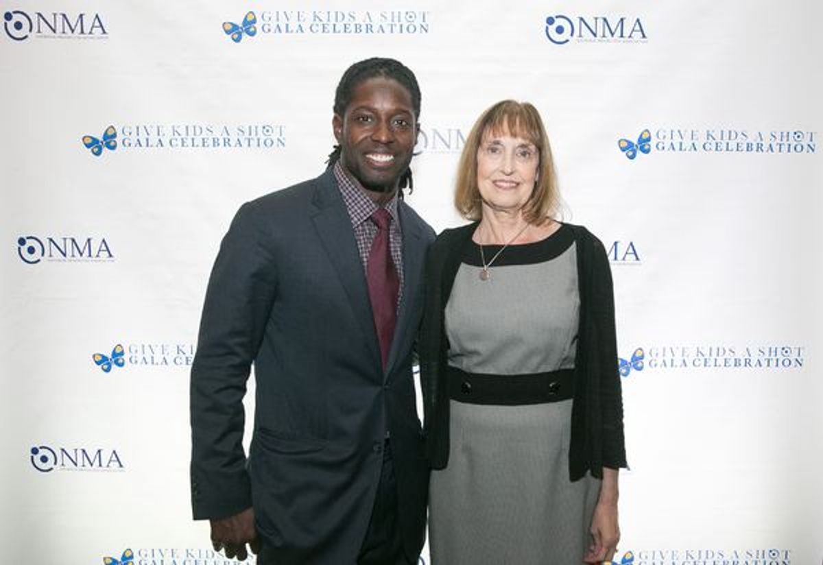 Deion Branch and Lynn Bozof at 