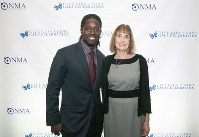 Deion Branch and Lynn Bozof Photo