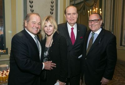 Rod Gilbert and Judy Gilbert, John Loeb, Jr., and Errol Rappaport Photo