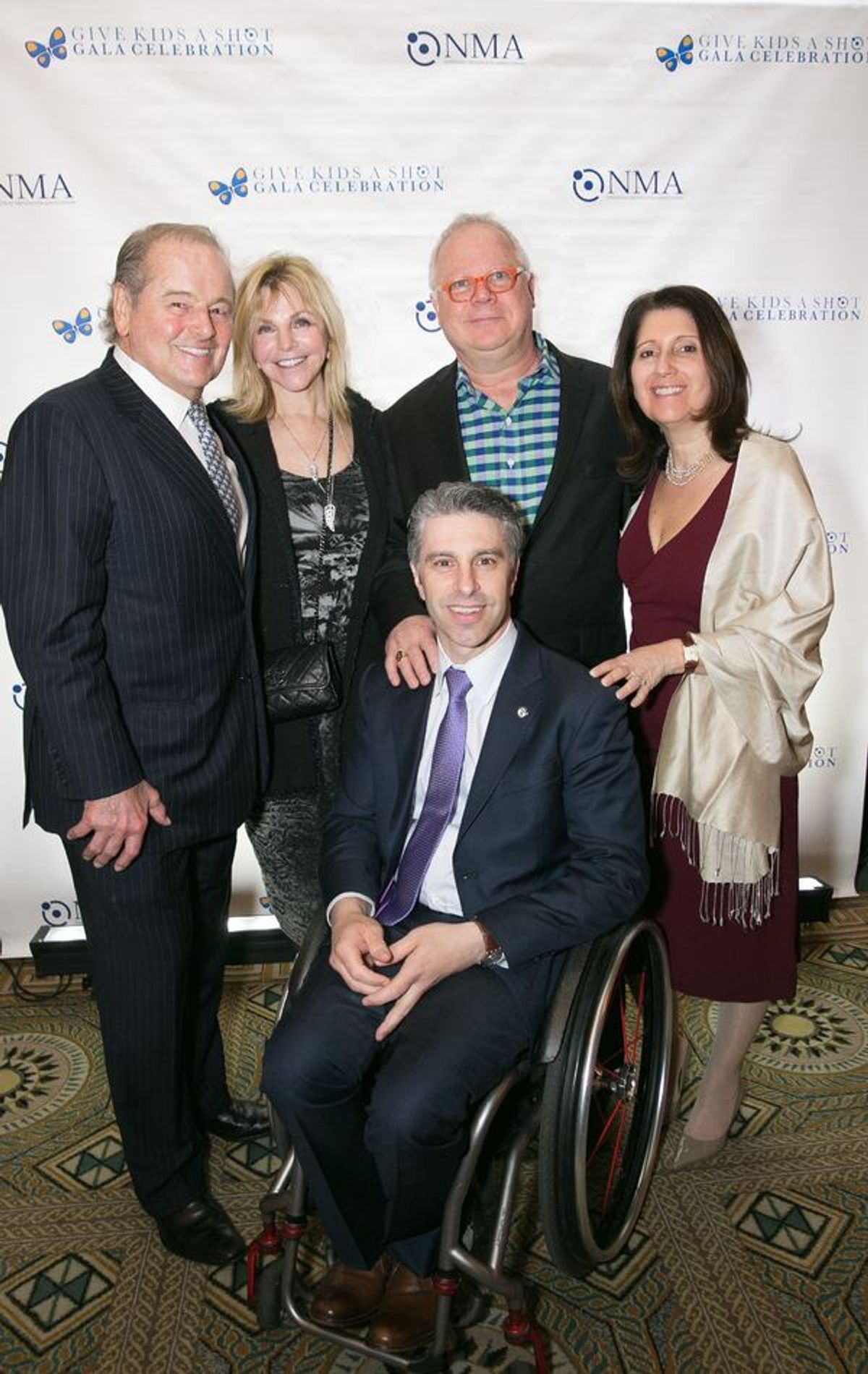 Rod Gilbert and Judy Gilbert, Gary Springer and Susan and Victor Calise at 