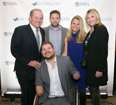 Rod, Brooke and Judy Gilbert with Nick Springer Photo