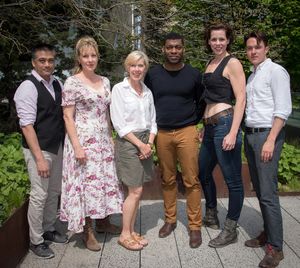 Ariel Estrada, Lisa Bostnar, Victoria Vance, Claire Warden and Drew Ledbetter @ BroadwayWorld Ariel Estrada, Lisa Bostnar, Victoria Vance, Claire Warden and Drew Ledbetter Photo