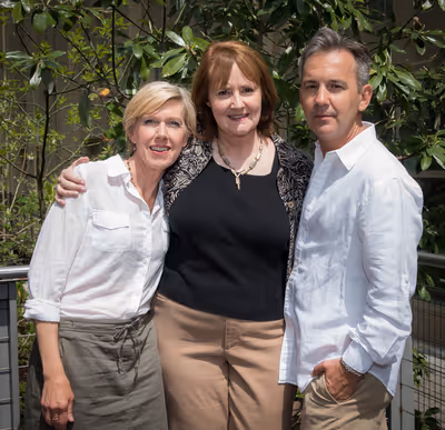 Victoria Vance, Producer Mary J. Davis and Playwright Jackob G. Hofmann Photo