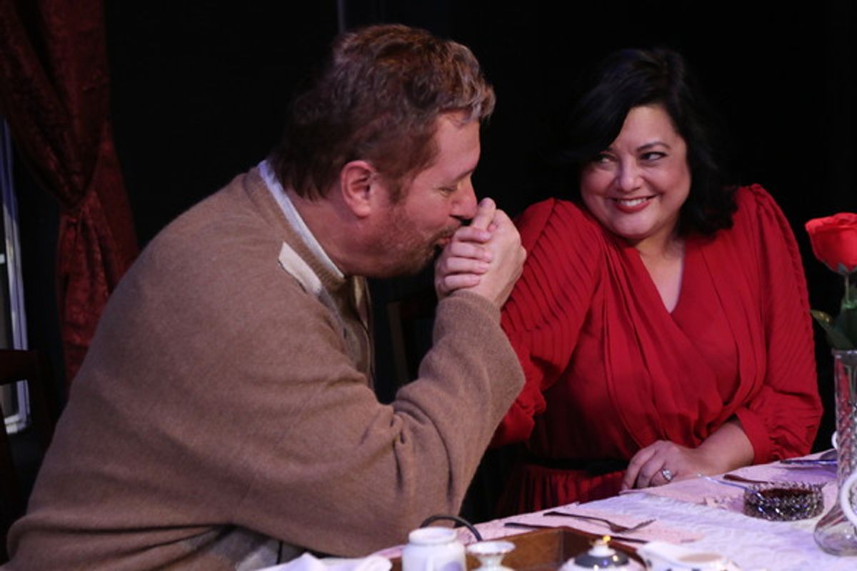 Don Schlossmangan, Holly Baker- Kreiswirth  at 