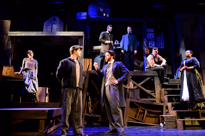 Royen Kent and James Smart with Summer Hofford, Tyler Merle Thompson, Mike Mazzocca,  Photo