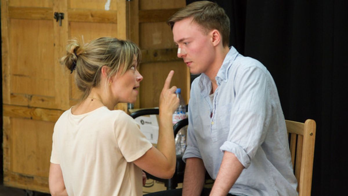 Sarah Alexander and Joe Prowen at 