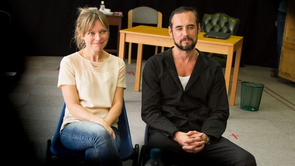 Sarah Alexander and Steve John Shepherd Photo