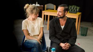 Sarah Alexander and Steve John Shepherd @ BroadwayWorld Sarah Alexander and Steve John Shepherd Photo