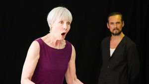 Jane Wymark and Steve John Shepherd @ BroadwayWorld Jane Wymark and Steve John Shepherd Photo