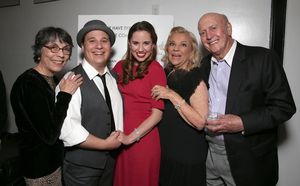 Director Kay Cole, Jared Gertner, Nikki Bohne, Corky Hale and Mike Stoller Photo