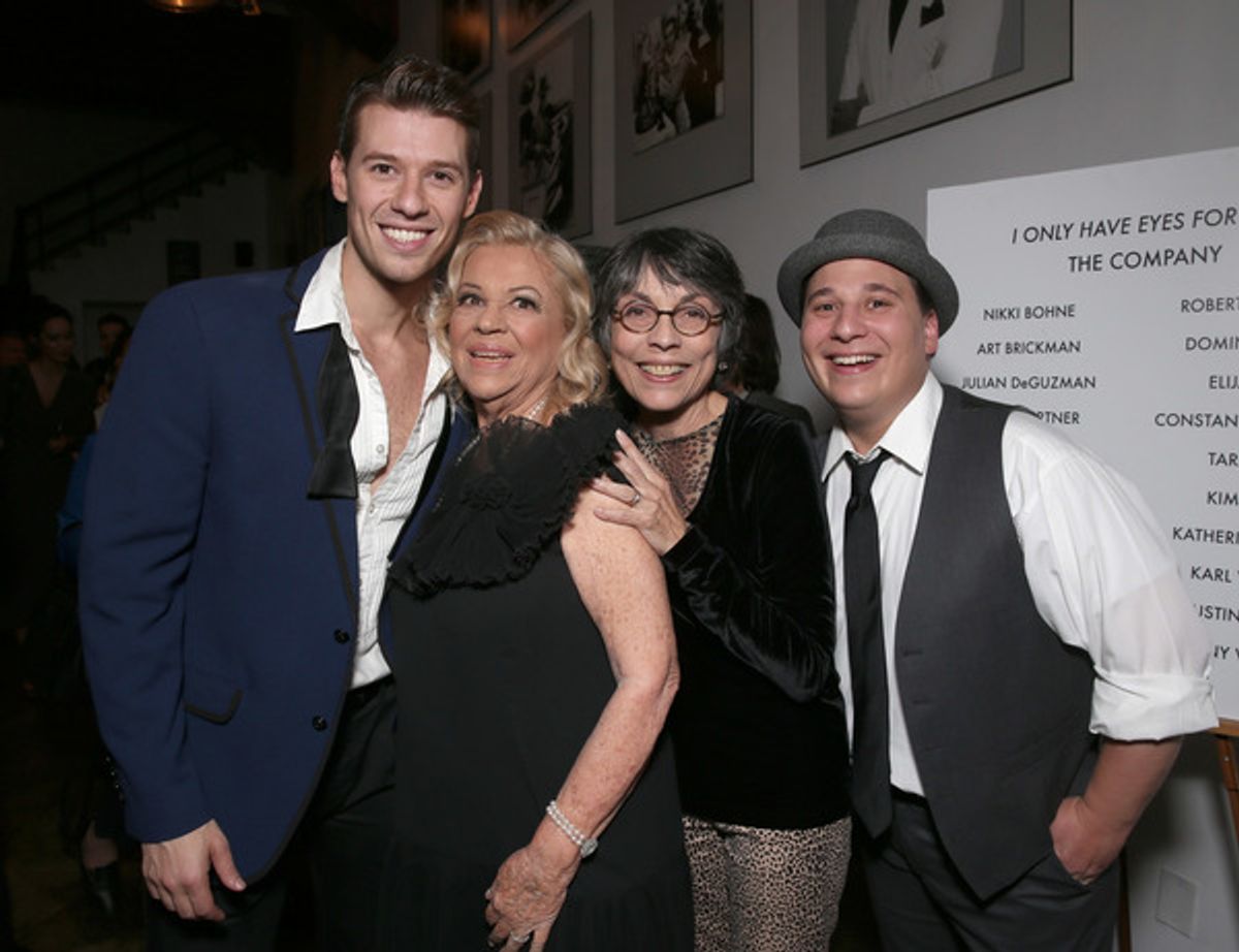 Constantine Rousouli, Corky Hale, Director Kay Cole and Jared Gertner at 