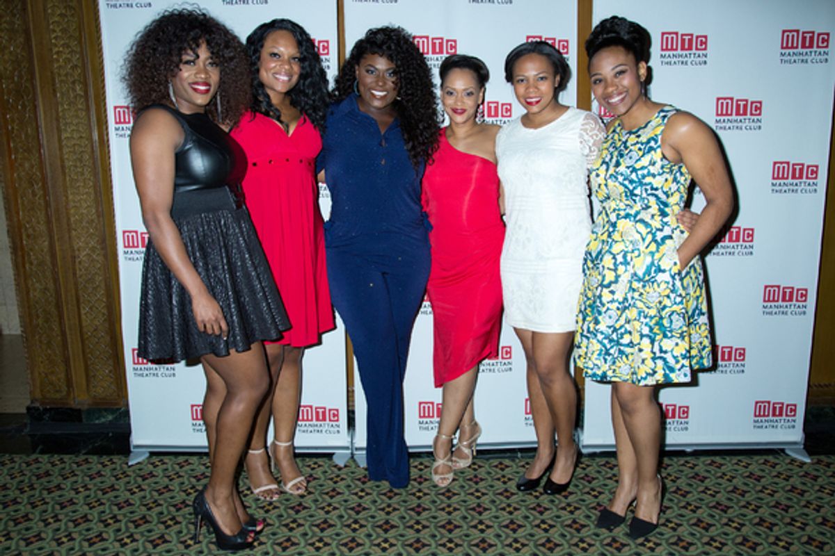 Carla R. Stewart, Carrie Compere, Danielle Brooks, Rema Webb, Phoenix Best, Adrianna Hicks at 