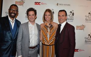Michael-Demby Cain, Andy Blankenbuehler, Joy Blankenbuehler and Joe Lanteri Photo