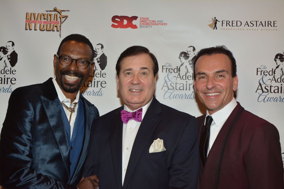 Michael-Demby Cain, Lee Roy Reams and Joe Lanteri at 